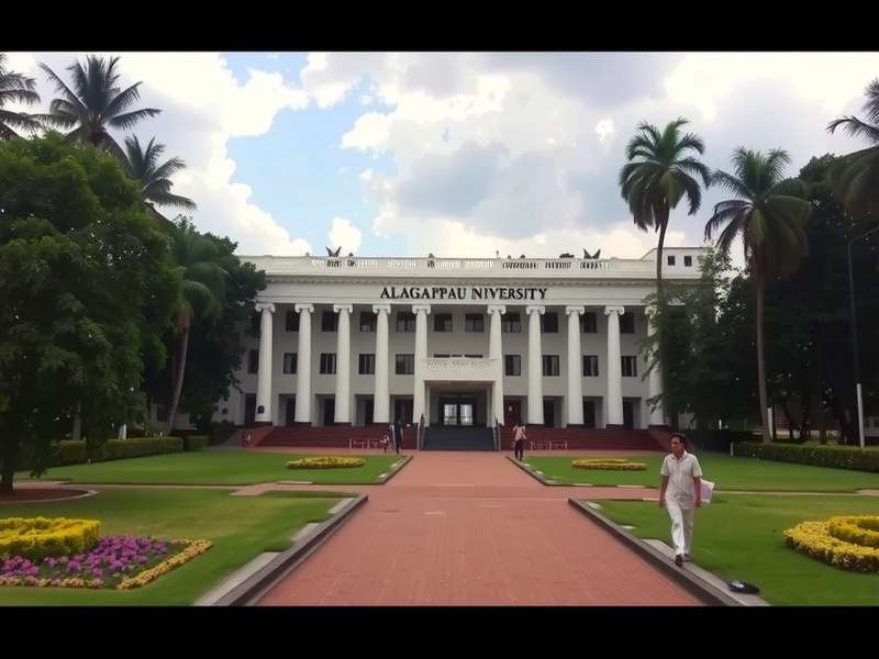 Alagappa University Campus Building